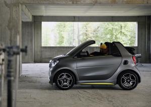Smart ForTwo Edition Asphaltgold Cabrio by Brabus 2017 года